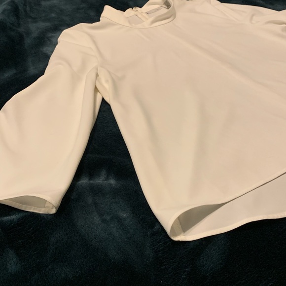 Halogen Tops - Halogen White Blouse - Worn only once! Halogen Tops - Halogen White Blouse - Worn only once!